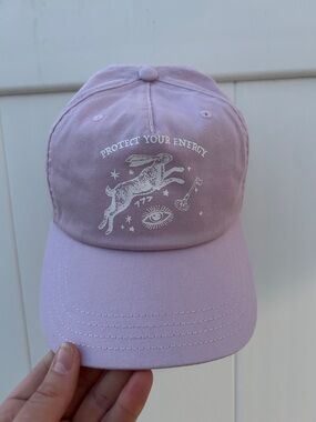 Spiritual Gangster Women's Purple Baseball Cap Adjustable Solid Logo One Size